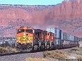 BNSF 4134 at Guam, NM in January 2007